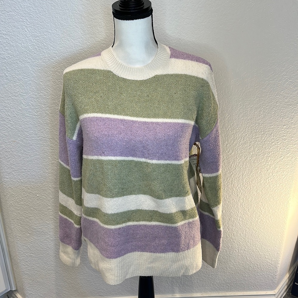 Christian Siriano Stripped Sweater